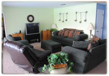 Crystal River Native Vacations Rental living room